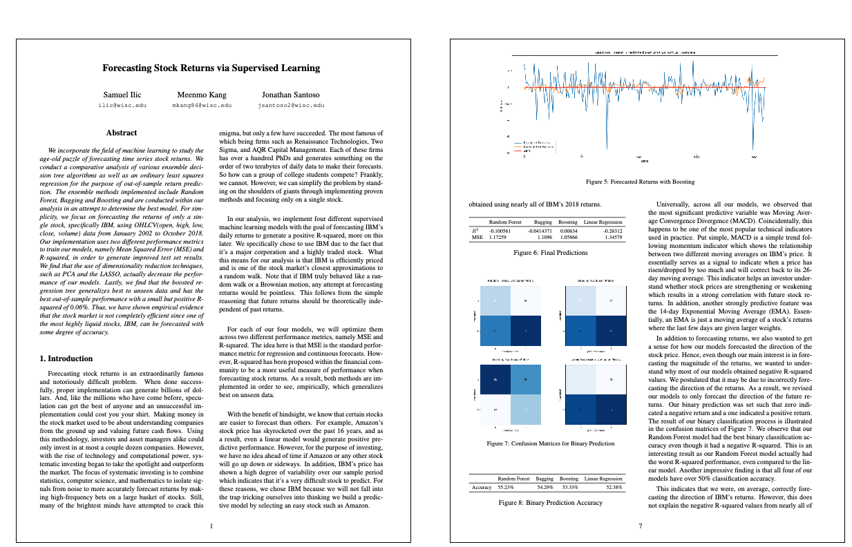 forecasting