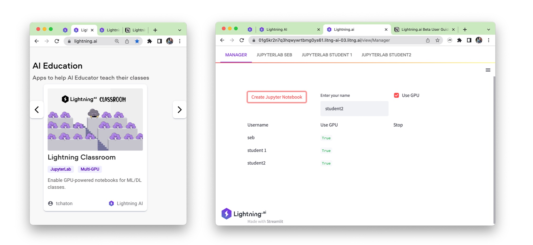 Jupyter Notebook Classroom