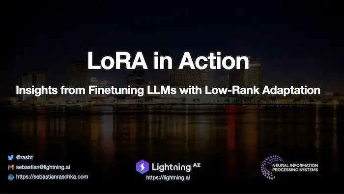 LoRA at NeurIPS 2023